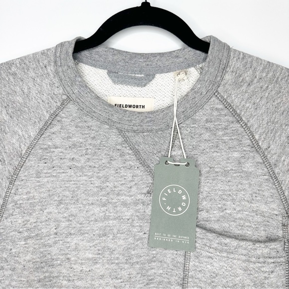 Fieldworth Crew Sweatshirt Vintage Loopback Gray Sweatshirt Size Large Men’s - Picture 6 of 7